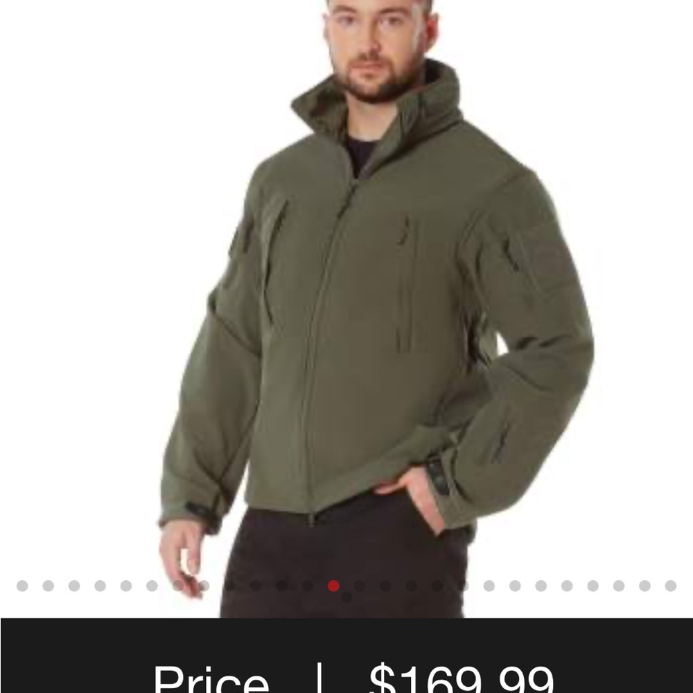 Soft shell, 3 Season, conceal carry jacket.